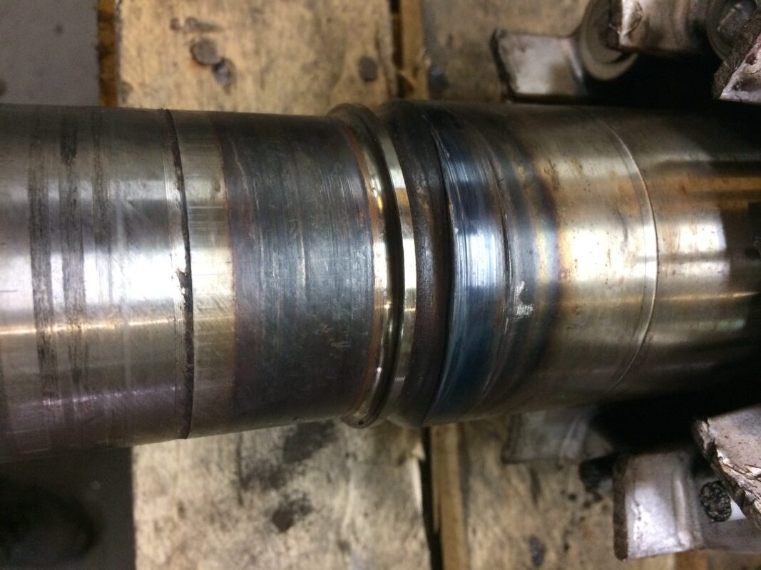 Verschleißteil silber brau Detailansicht