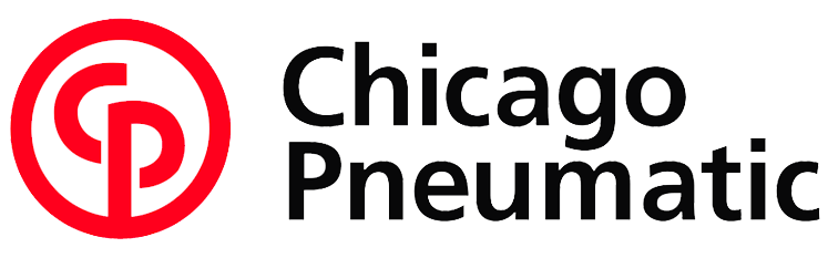 Logo der Firma Chicago Pneumatic rot schwarz