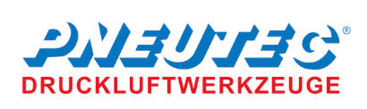 Logo der Firma Pneumatic Druckluftwerkzeuge blau weiß rot