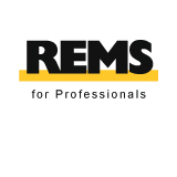 Logo der Firma REMS schwarz gelb